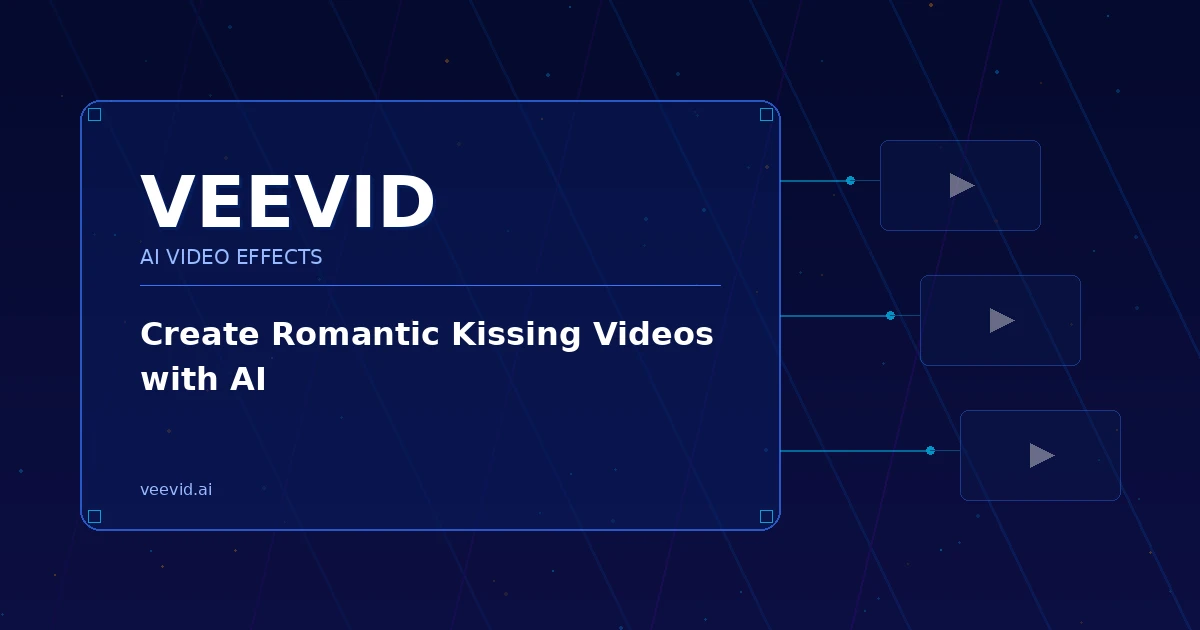 AI Kissing Video Generator: Create Realistic Kiss Videos Online | Veevid AI